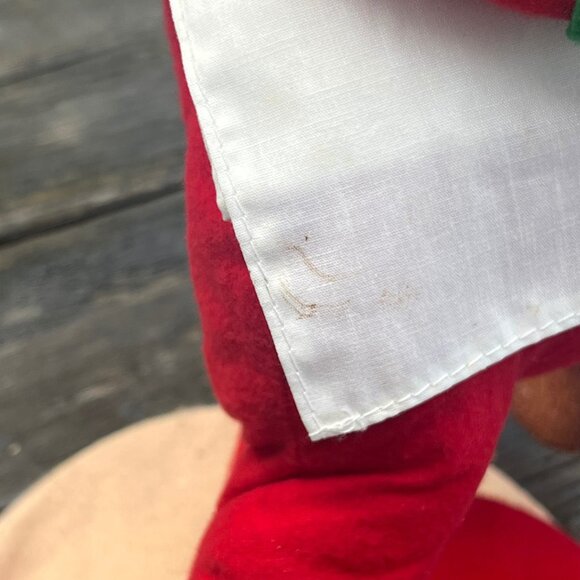 Vintage 1994 Annalee Santa Chef Hat Pie #5632 18" Tags Gingerbread Man - Picture 13 of 13